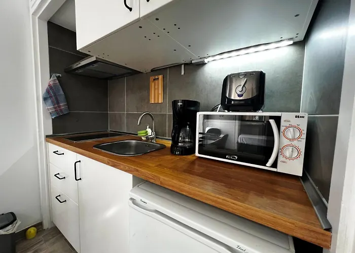 Estudio Con Encanto, Piscina, Bbq Y Terraza Ideal アパートホテル 4*